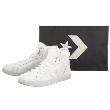 Buty Sneakersy Męskie Converse Pro Blaze V2 Mid White A04357C Białe