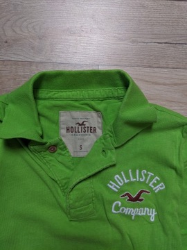 Hollister by Abercrombie company logo polo S