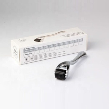 Derma Roller 540 Silver Tytan 0,5mm Mezoterapia