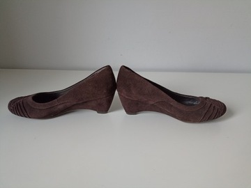 Śliczne wygodne buty Clarks Wide Fit UK 4 EUR 37