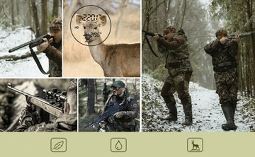 DALMIERZ LASEROWY LORNETKA GOLFOWA LUNETA MYŚLIWSKA POLOWANIA ETUI 7x ZOOM