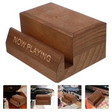 Подставка для виниловых пластинок Виниловые пластинки Альбомы Деревянный винил