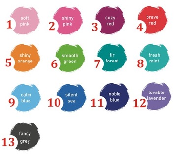 КРУГЛАЯ МАРКА ГРИФ ЭКСЛИБРИС 13 ЦВЕТОВ