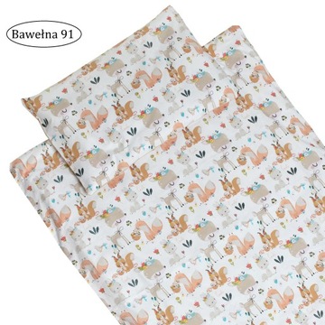 Pościel z wypełnieniem 80x220cm żłobka przedszkola + worek 4w1 GRATIS