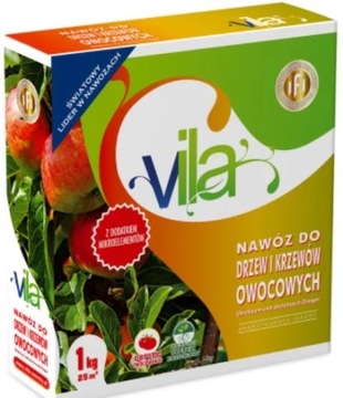 Nawóz do drzew i krzewów owocowych karton 1kg
