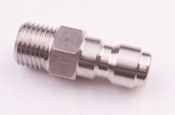 SZYBKOZŁĄCZKA 1/4 , WYJŚCIE 1/4-M STAL NIERDZEWNA