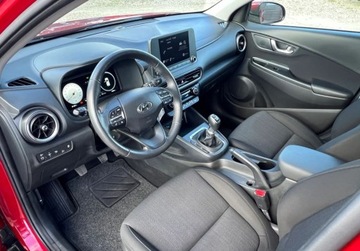 Hyundai Kona I Crossover Facelifting 1.0 T-GDI 120KM 2021 Hyundai Kona 1.0T-GDI 120KM Klimatronik Navi Led Virtual Stan Bdb ZAREJEST, zdjęcie 13