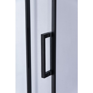 SH03C ДУШЕВАЯ ДВЕРЬ ЧЕРНАЯ 105-110 СМ 8 ММ
