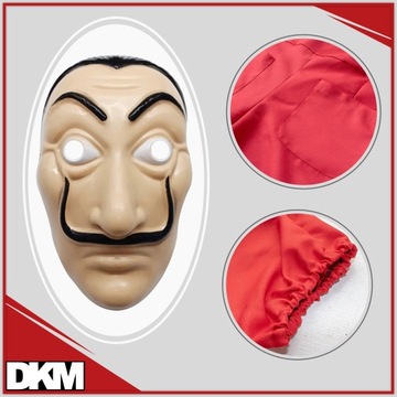 НАРЯД + МАСКА LA CASA HOUSE OF PAPER BELLA CIAO DISPOSSIEM SALVADOR DALI 3XL