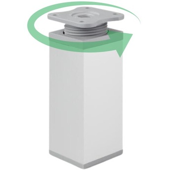 4x МЕБЕЛЬНЫЕ НОЖКИ 25см РЕГУЛИРУЕМЫЕ АЛЮМИНИЕВЫЕ МЕБЕЛЬНЫЕ НОЖКИ. КОМОРД НОЖКА ШКАФА