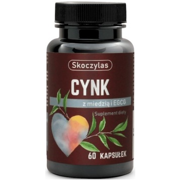 Cynk z miedzią Skoczylas 60 kapsułek miedzi i cynku Odporność