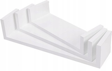 Półka płyta MDF Songmics 30 x 10 cm biały