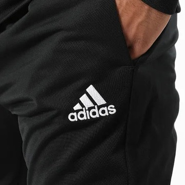 КОМПЛЕКТ МУЖСКОГО СПОРТИВНОГО КОСТЮМА ADIDAS СПОРТИВНЫЕ ТРЕНИРОВКИ ЧЕРНЫЙ S