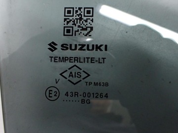 SKLO (OKNO) DVEŘE PRAVÝ ZADNÍ ORIGINÁLNÍ SUZUKI BALENO II 16R