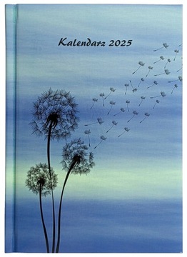 Kalendarz książkowy A5 dzienny 2025