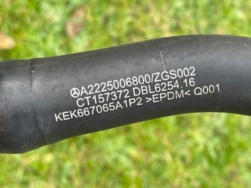 MERCEDES S TŘÍDA W222 222 WAZ PŘÍVOD VODY