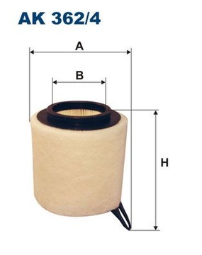 2× FILTRON FILTR VZDUCHU