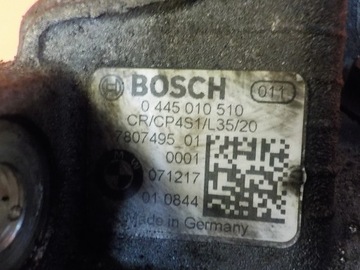 BMW E60 E87 E90 X3 2.0 D 09R 177KM N47 ČERPADLO VSTŘIKOVAČE 7807495 0445010510