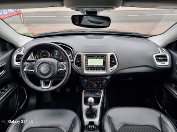Jeep Compass II SUV 1.4 MultiAir 140KM 2019 Jeep Compass 1.4 140 KM półskóry nawigacja kamera alu super stan gwarancja, zdjęcie 11