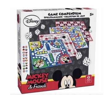 GRA DISNEY MYSZKA MIKI 4W1 WARCABY CHIŃCZYK