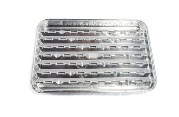 Tacka do grilowania aluminiowa 5szt rozmiar 34x22 cm