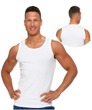 PODKOSZULKA KOSZULKA MĘSKA 100 % BAWEŁNA MORAJ - M