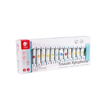 ДЕРЕВЯННЫЙ КСИЛОФОН CULMULARS 12 ТОНОВ 2 ПАЛКИ