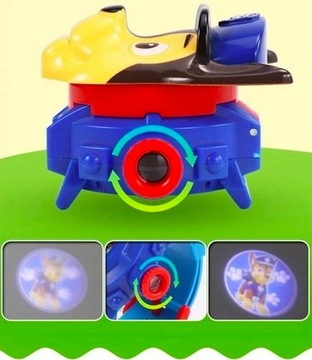PAW PATROL 3D светодиодный проектор часы RUBBLE фотопроектор для ребенка