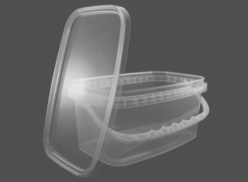 ВЕДРО ПЛАСТИКОВОЕ ПРЯМОУГОЛЬНОЕ 25х15 2Л REDPLAST