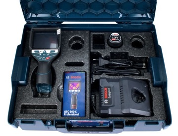 ТЕПЛОВИЗИОННАЯ КАМЕРА ТЕПЛОВОЙ ДЕТЕКТОР GTC 600 C BOSCH 1x2,0 Ач