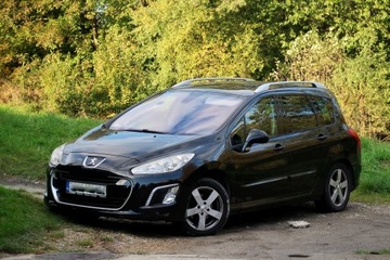 Peugeot 308 I SW Facelifting 1.6 e-HDI FAP STT 112KM 2012 Peugeot 308 SW 1,6 e HDI dach panorama 2012r faktura VAT