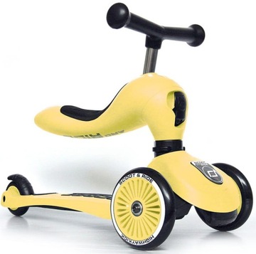 СКУТЕР Scoot And Ride и RIDE 2 в 1 Highwaykick 1 лимон, 1–5 лет, складной