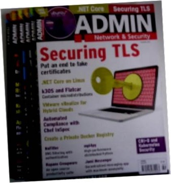 Admin magazine issue 60-62,64,65,68-70 + płyty CD