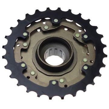 Shimano MF-TZ-500-7-скоростная ЗВЕЗДОЧКА свободного хода 14-28 ОРИГИНАЛ + ЦЕПЬ HG40