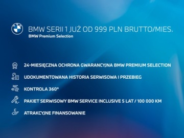 BMW Seria 1 F70 2024 BMW 118 BMW 118i LED PDC Podgrzewane Fotele BSI, zdjęcie 1