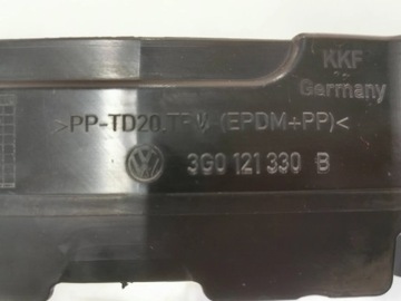Воздушный дефлектор VOLKSWAGEN Passat B-8 перед лифтом 821.