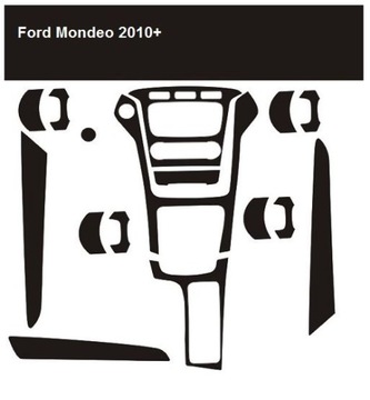 FORD MONDEO MK4 LIFT-OKLEINA KOKPITU OKLEINY DESKA