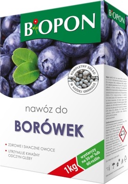BIOPON NAWÓZ WIELOSKŁADNIKOWY DO BORÓWEK 1kg