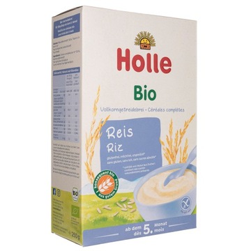 HOLLE KASZKA RYŻOWA Z PEŁNEGO PRZEMIAŁU BIO 250G