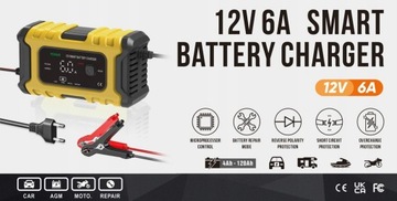 Универсальное интеллектуальное ремонтное зарядное устройство 12V6A