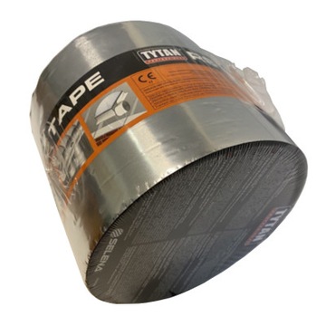 Taśma dekarska 15cmx10mb TYTAN aluminium srebrna