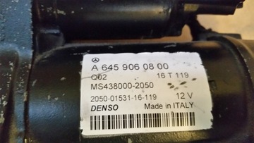 MERCEDES B TŘÍDA W246 STARTÉR A6459060800