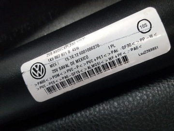 ROLETA KUFRU VOLKSWAGEN OE 1K9867871B