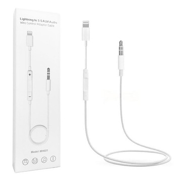 KABEL ADAPTER PRZEJŚCIÓWKA IPHONE do AUX MINI JACK