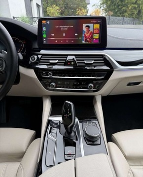 BMW Seria 5 G30-G31 Touring Facelifting 2.0 520d 190KM 2021 BMW Seria 5 520d Luxury Line KAMERA AMBIENTE serwisowany Bezwypadkowy, zdjęcie 24