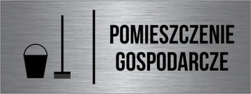 TABLICZKA Pomieszczenie gospodarcze Piktogram