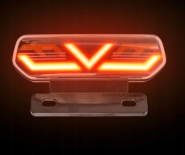 ВЕЛ ЗАДНИЙ СВЕТ МОТОЦИКЛА СКУТЕРА КВАДРОЦИКЛА ATV ЭНДУРО КРОС