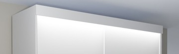 ШКАФ-ДВИЖНАЯ - 3D2L LUGO 200 СМ ДУБ СОНОМА LACOBEL + ЗЕРКАЛО