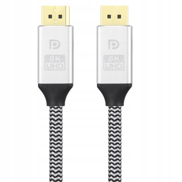 DisplayPort 1.4 240/165/144 Гц 8k 4k портовый кабель длиной 2 м