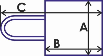 экрю сумка M138 Gogh Ваза с гвоздиками